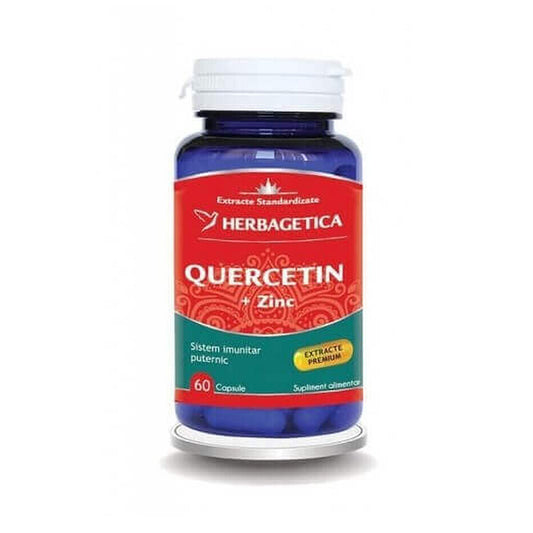 Quercetina più zinco, 60 capsule, Herbagetica