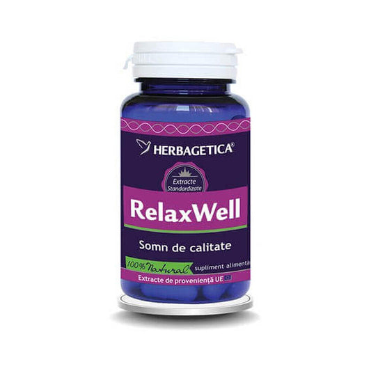 Relax Well, 60 capsule Herbagetica
