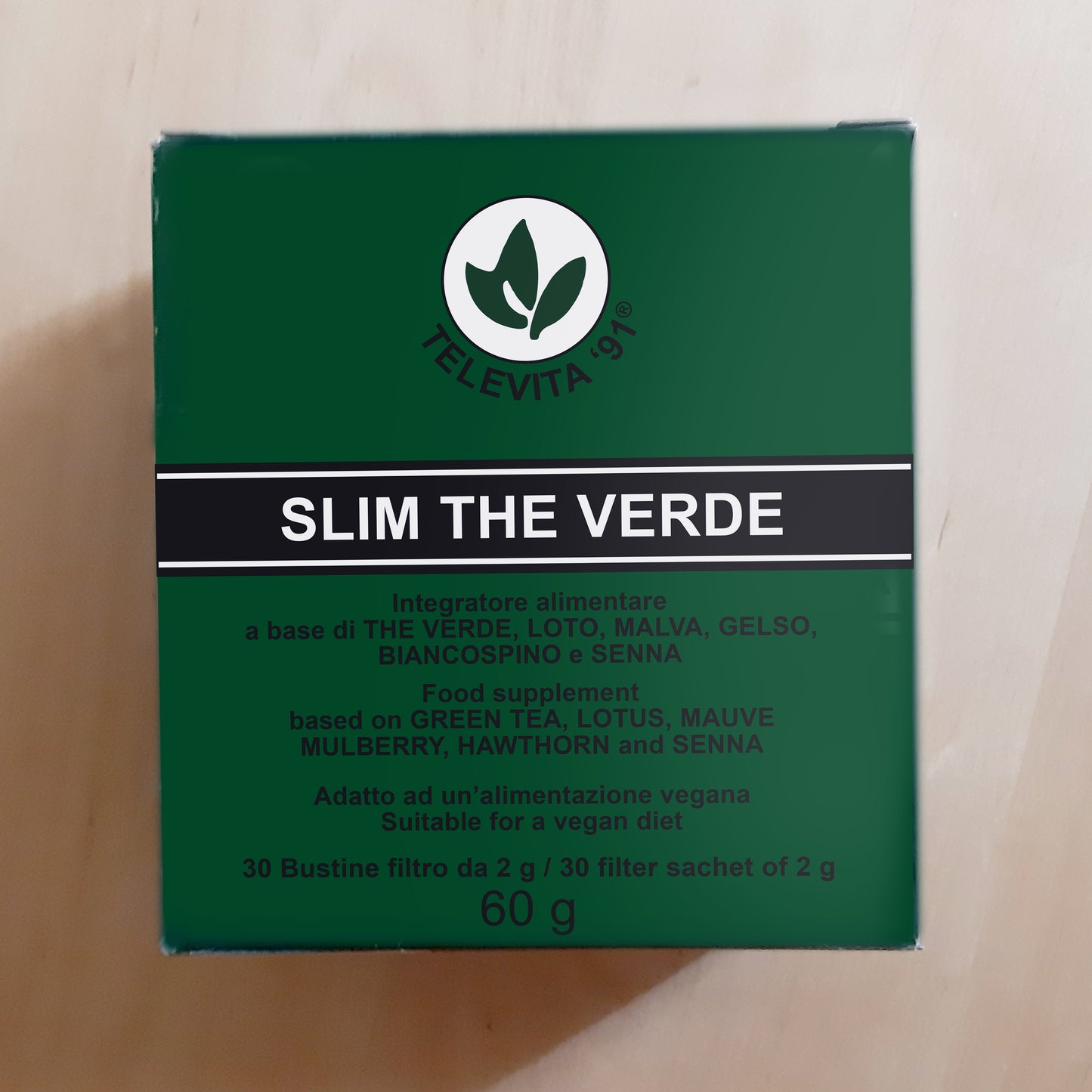 Te Slim Verde, Televita, 30 bustine