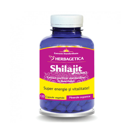 Shilajit Mumio, 120 capsule, Herbagetica