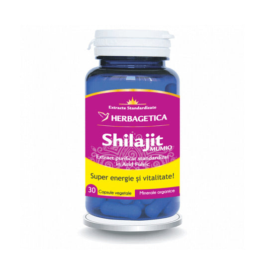 Shilajit Mumio, 30 cps, Herbagetica