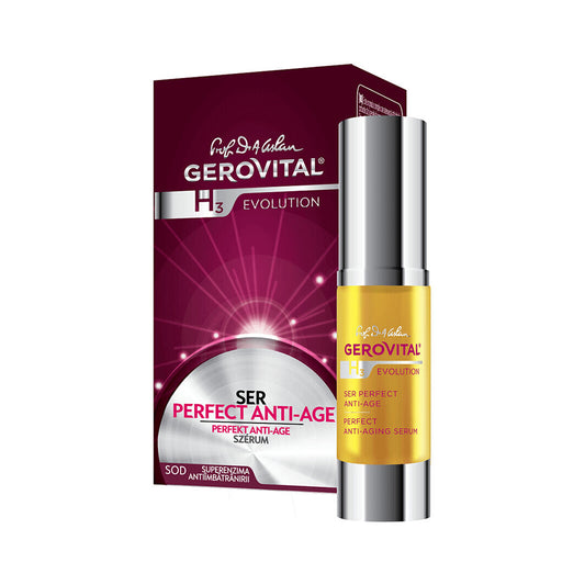 Siero Perfetto Antietà, Gerovital H3 Evolution, 15 ml, Farmec