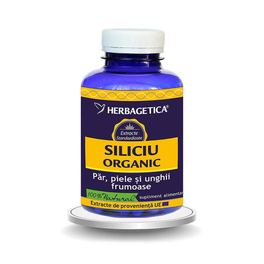 Silicio Organico, 120 capsule, Herbagetica