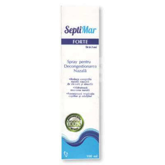 Spray decongestione nasale SeptiMar Forte 100 ml, Vitalia    - Naso libero protezione mucosa
