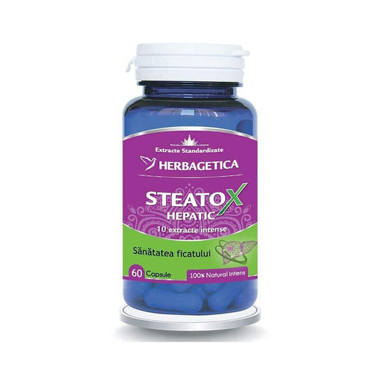 Steatox epatico, 60 capsule Herbagetica