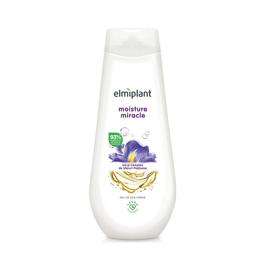 Doccia crema con iris e oli preziosi Moisture Miracle, 750 ml, Elmiplant