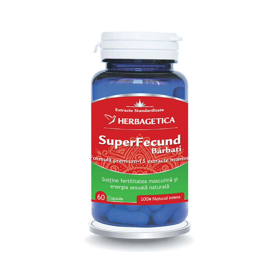 SuperFercund Uomo, 60 capsule, Herbagetica