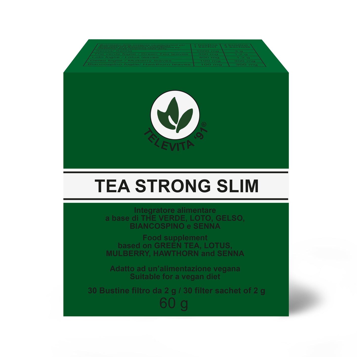 Te Strong Slim, Televita, 30 bustine