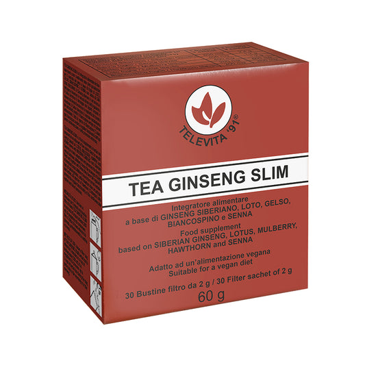 Te Ginseng Siberiano Slim, Televita, 30 bustine