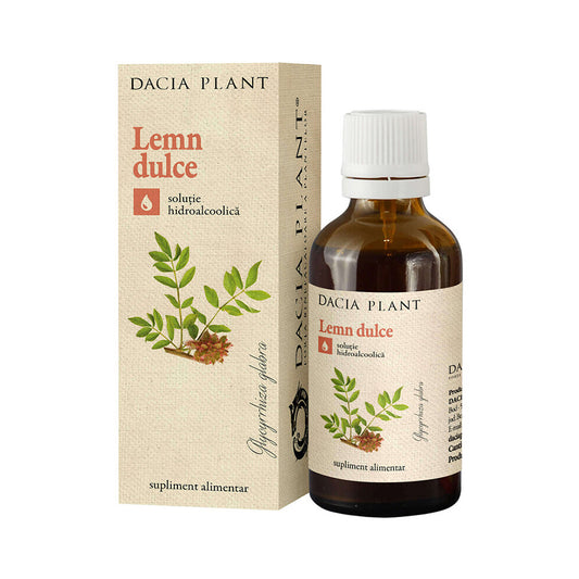 Tintura di liquirizia, 50 ml, pianta di Dacia