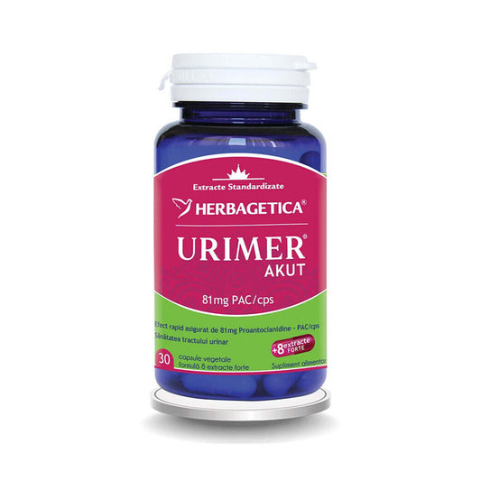 Urimer Akut, 30 capsule, Herbagetica