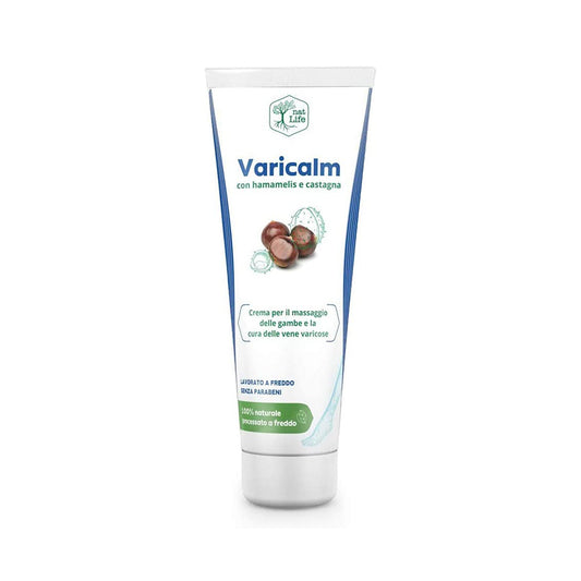 Varicalm Crema per la cura delle vene varicose anti infiammatorio, 75 ml, Nat Life