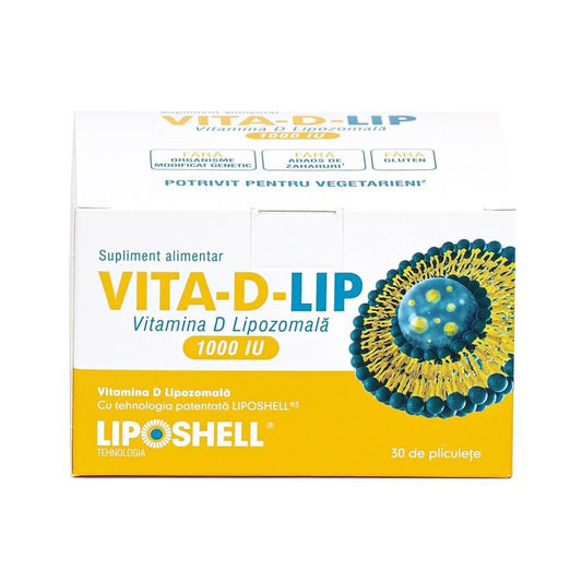 Vitamina D Liposomiale, 1000 UI, 30 bustine, Liposhell