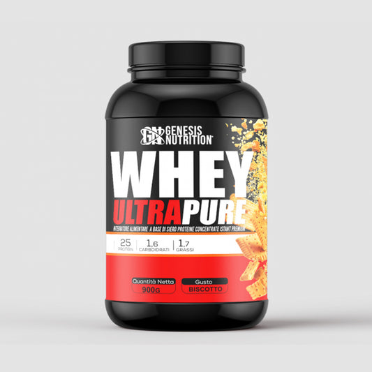 Genesis Nutrition - WHEY ULTRA PURE 900g - Proteine concentrate