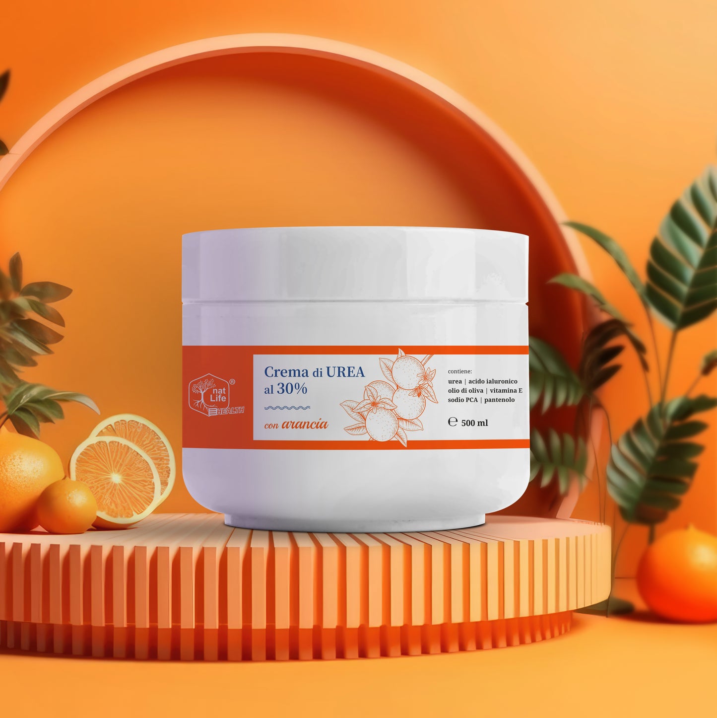 CREMA DI UREA AL 30% – 500 ml – ARANCIA