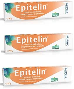 Crema Epitelin 40g, Aliphia per la cura della psoriasi e lesioni