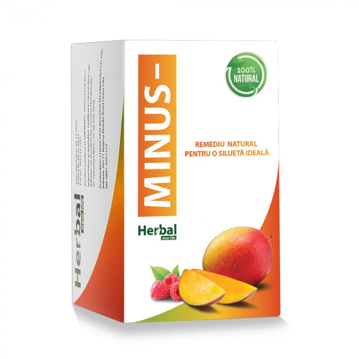 Minus capsule dimagranti, 30 compresse, Herbal New Life – Nat Life