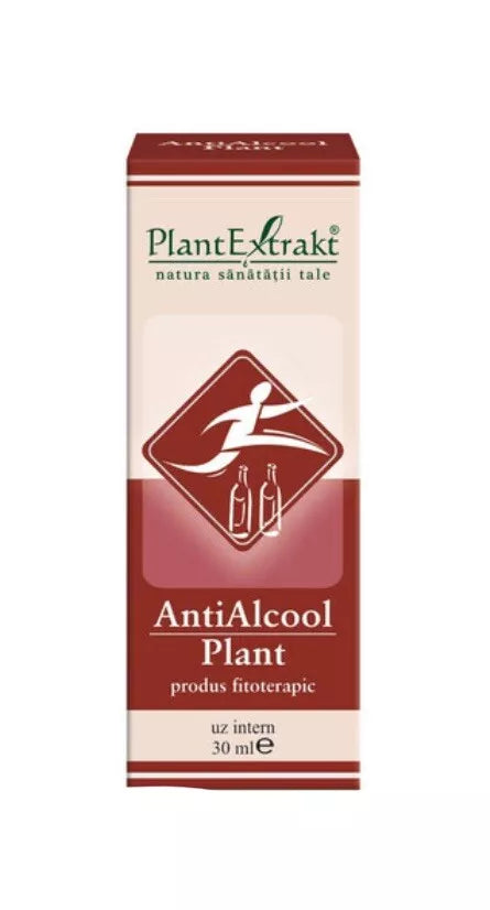 Antialcool Plant, 30 ml, Plant Extrakt-Fitoterapeutico efficace contro dipendenza da alcool