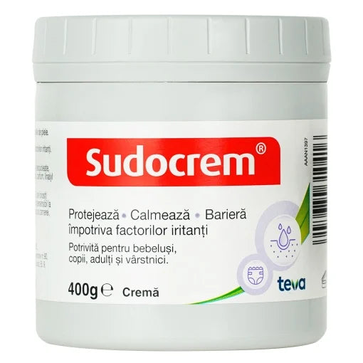 Sudocrem, Crema Protettiva Contro L’irritazione, 400g, Forest Tosara