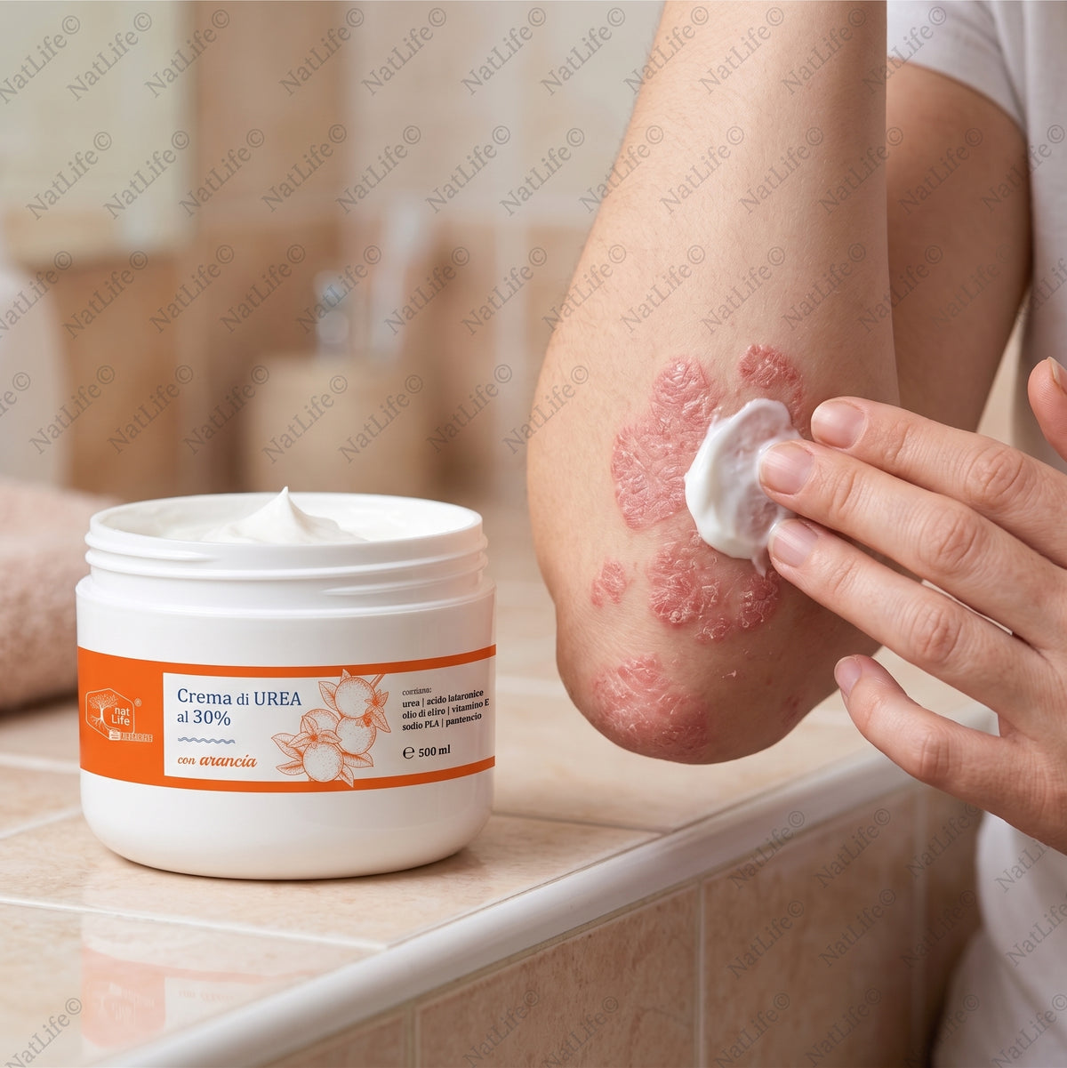 CREMA DI UREA AL 30% – 500 ml – ARANCIA