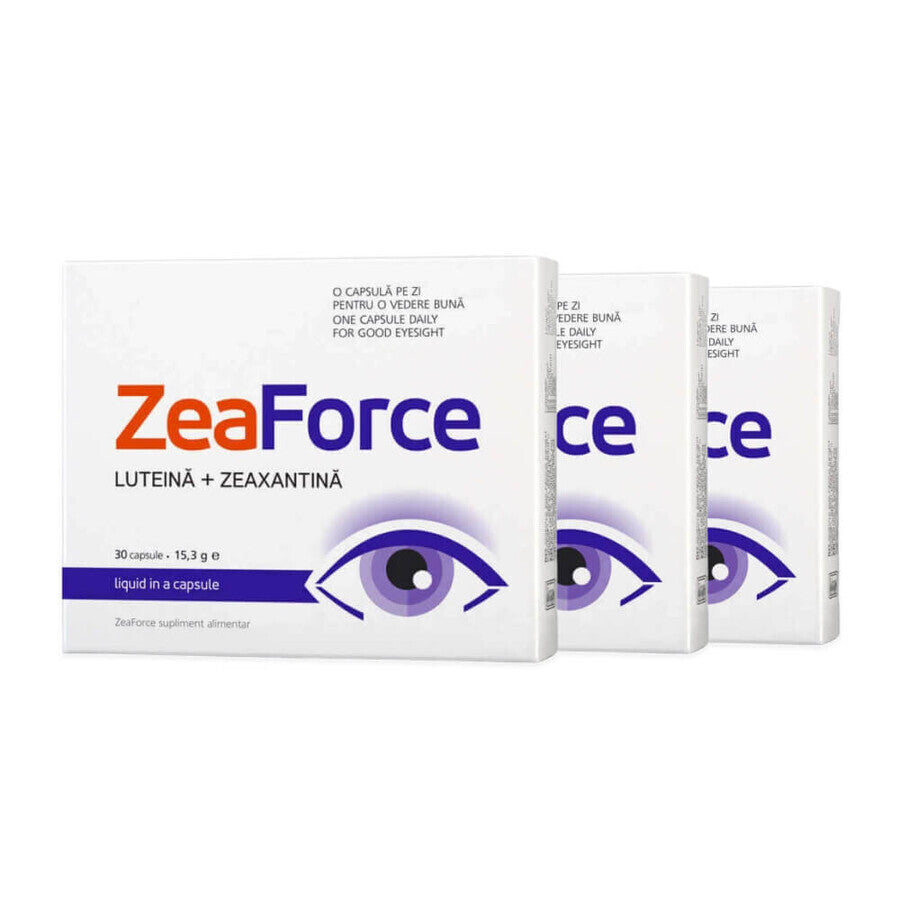 ZeaForce, confezione 3 x 30 capsule, Vitaslim